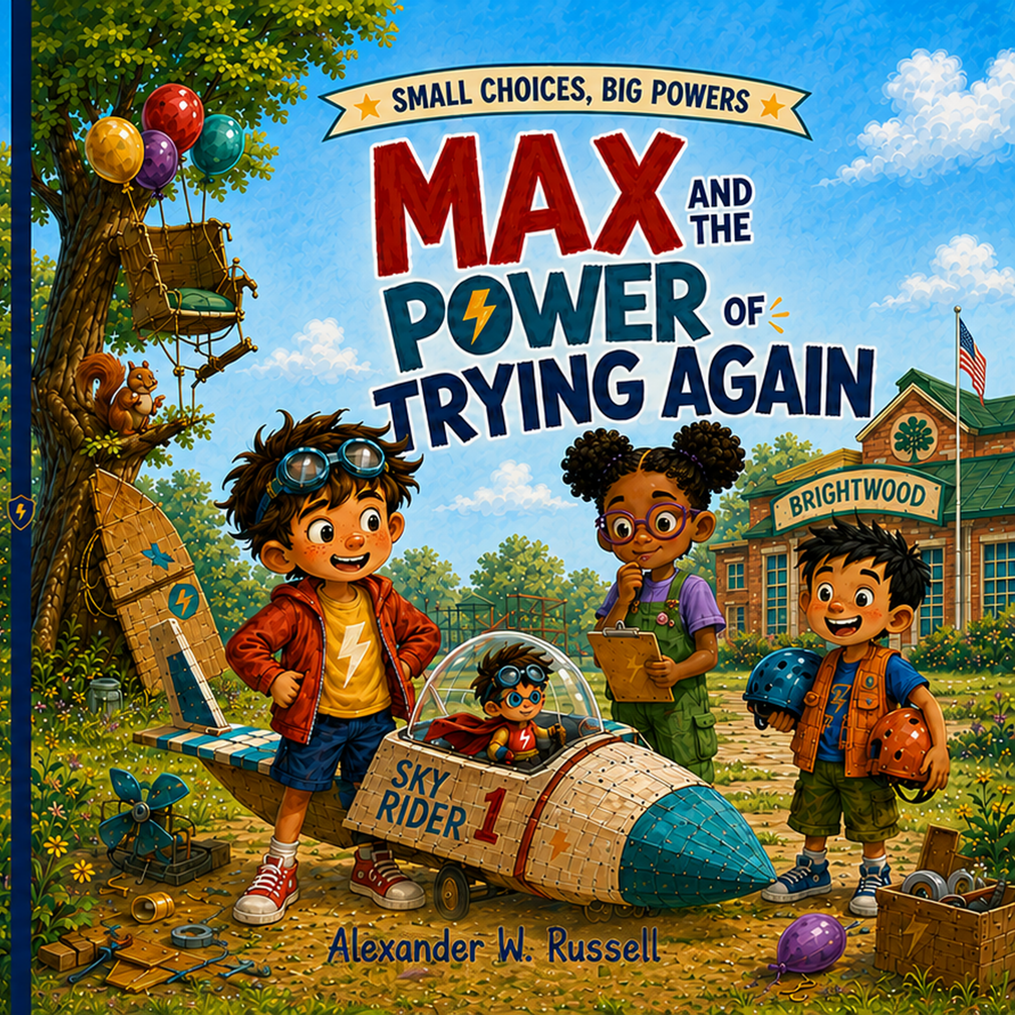 Cover of Max and the Power of Trying Again