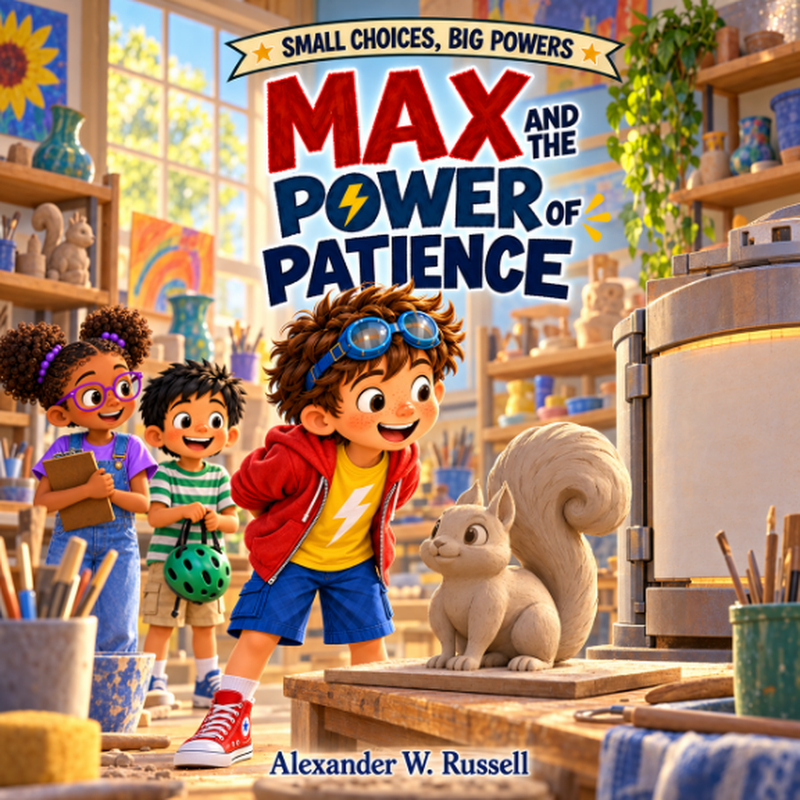 Cover of Max and the Power of Patience