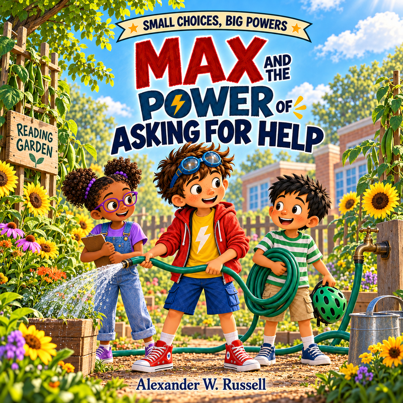 Cover of Max and the Power of Asking for Help