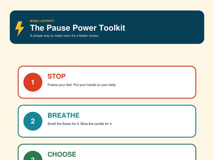 Sneak peek of the Pause Power Toolkit printable